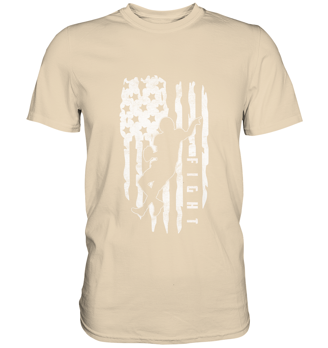 USA Flag Fight - Premium Shirt