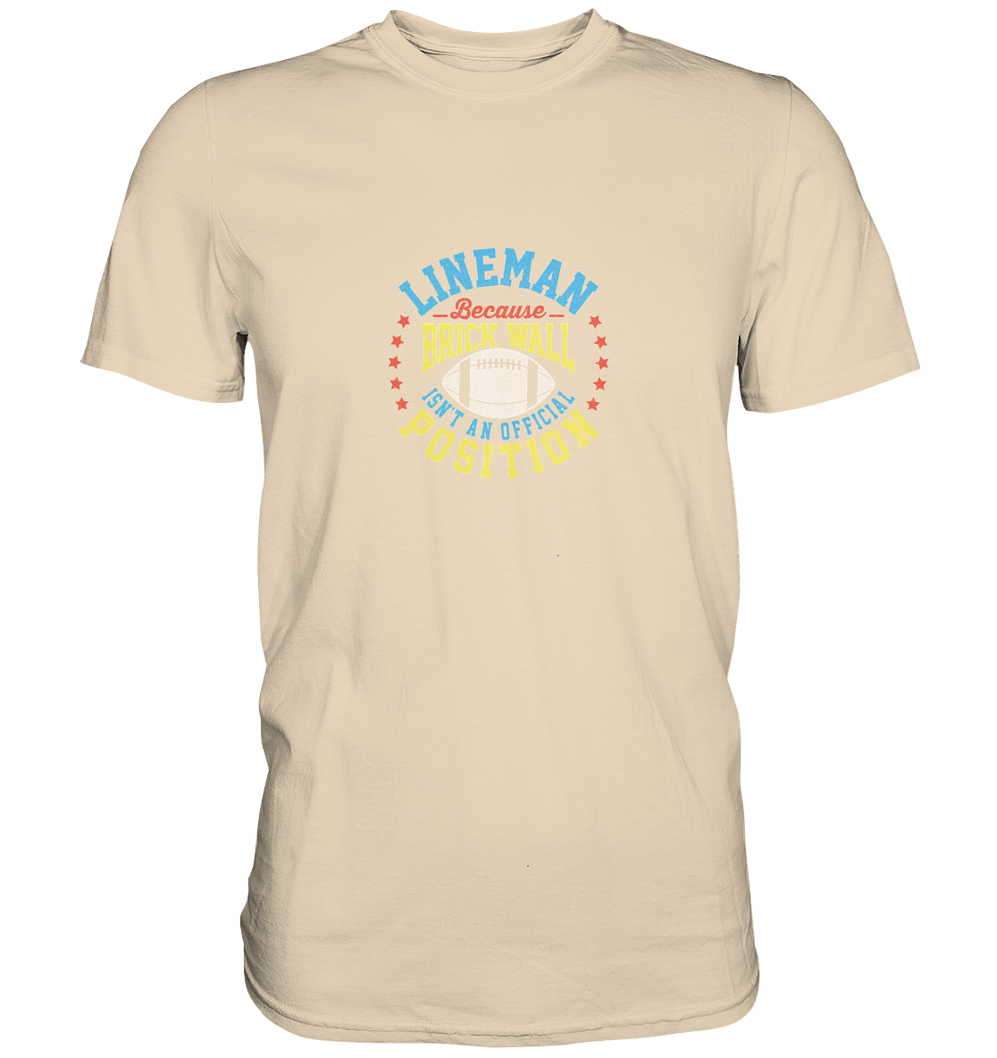 Lineman Brick Wall - Premium Shirt