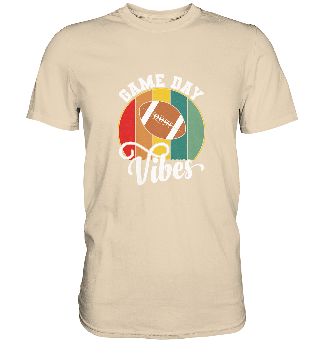 Game Day Vibes White - Premium Shirt