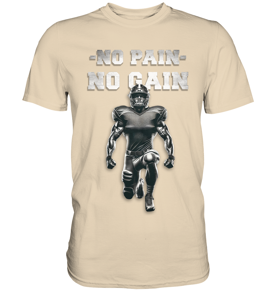 No Pain No Gain Metal  - Premium Shirt
