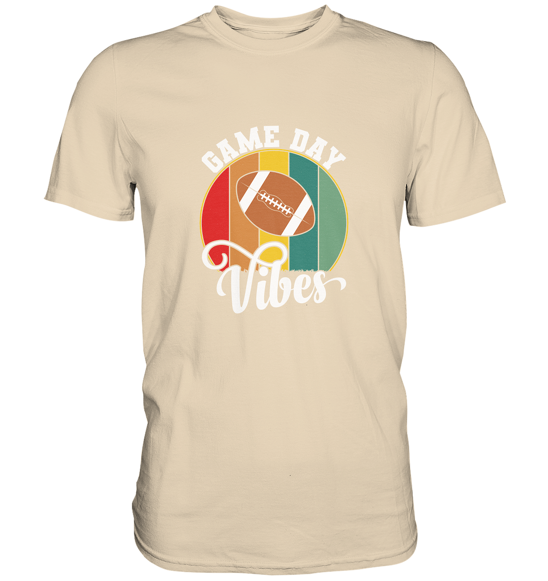 Game Day Vibes White - Premium Shirt
