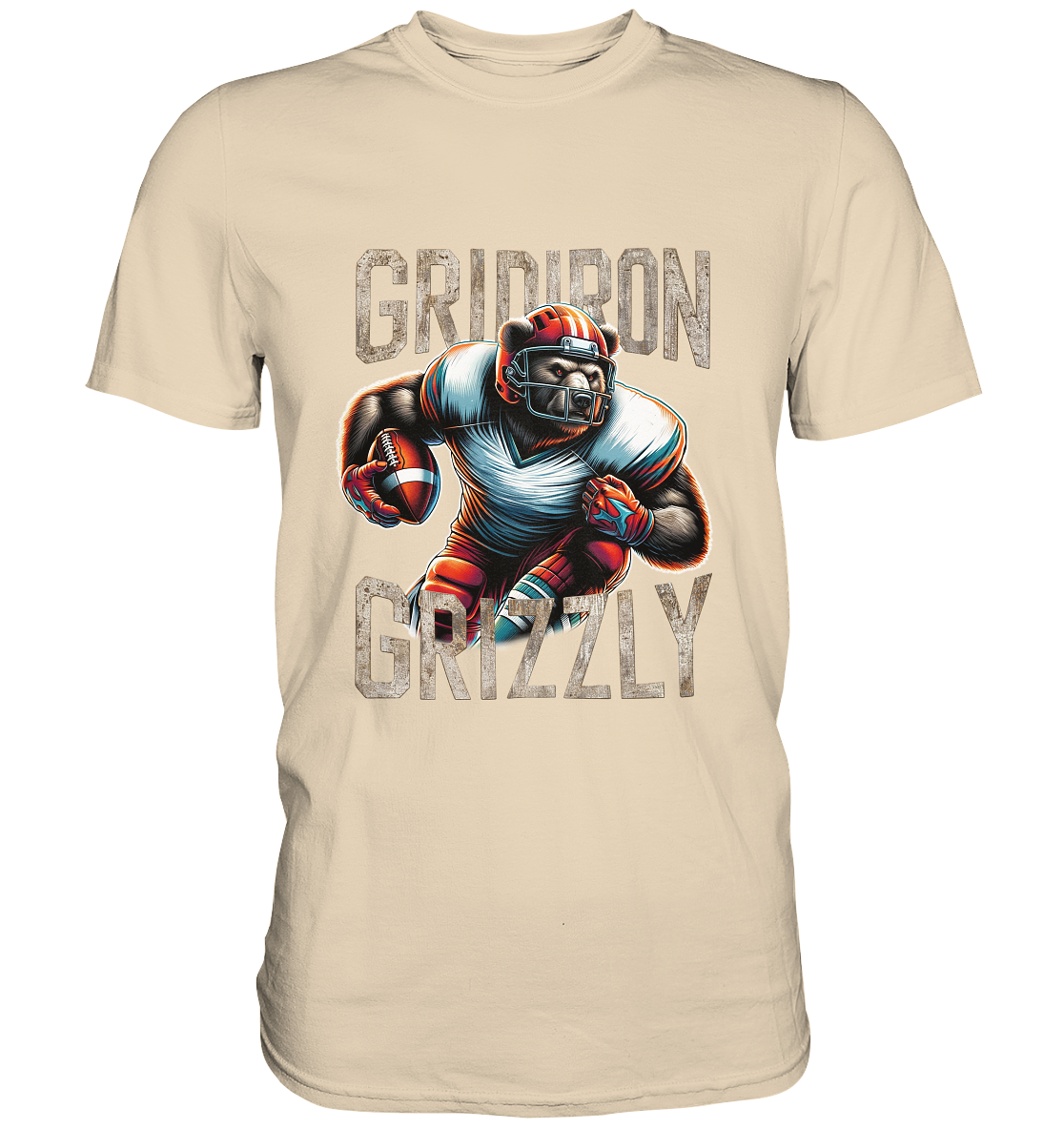 Gridiron Grizzly - Premium Shirt