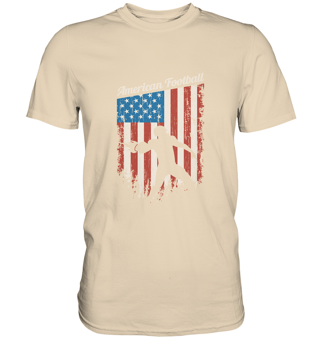 American Football Banner - Premium Shirt