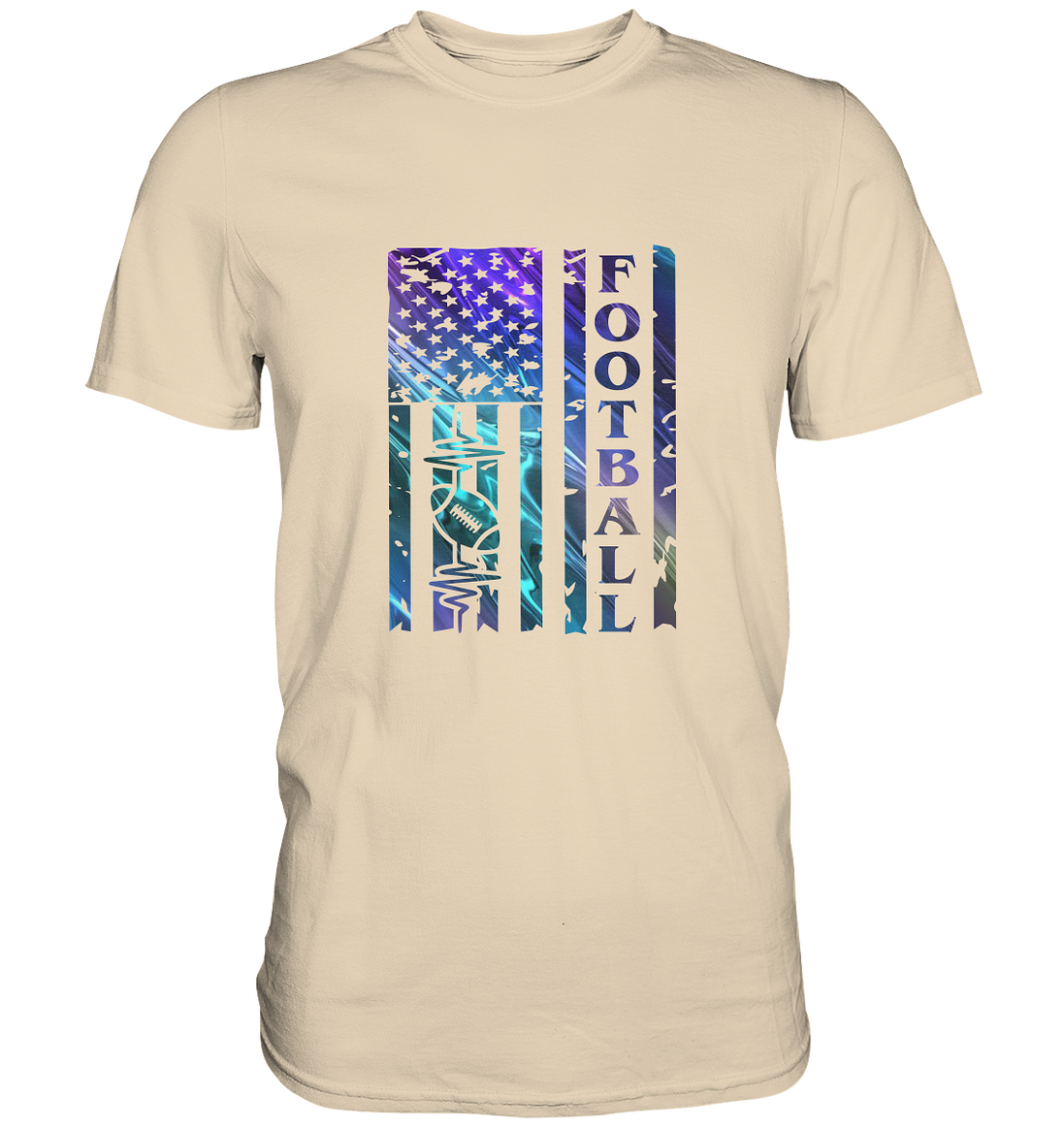 USA Football Flag  - Premium Shirt