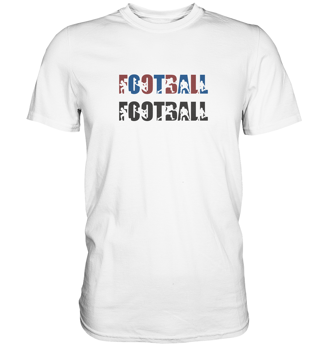 Football Silhouette - Premium Shirt