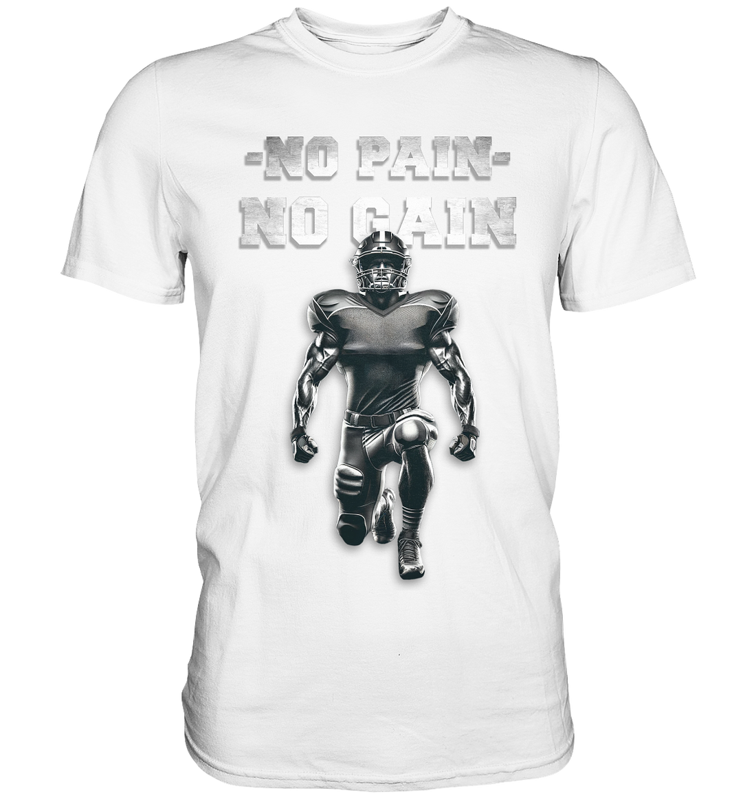 No Pain No Gain Metal  - Premium Shirt