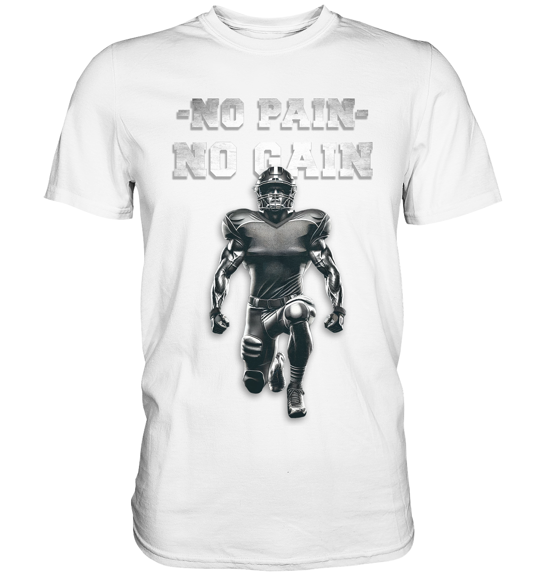 No Pain No Gain Metal  - Premium Shirt