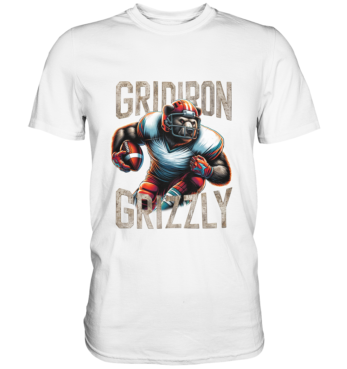 Gridiron Grizzly - Premium Shirt