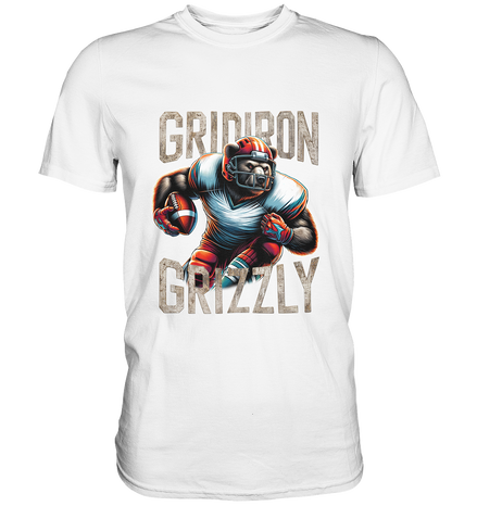 Gridiron Grizzly - Premium Shirt