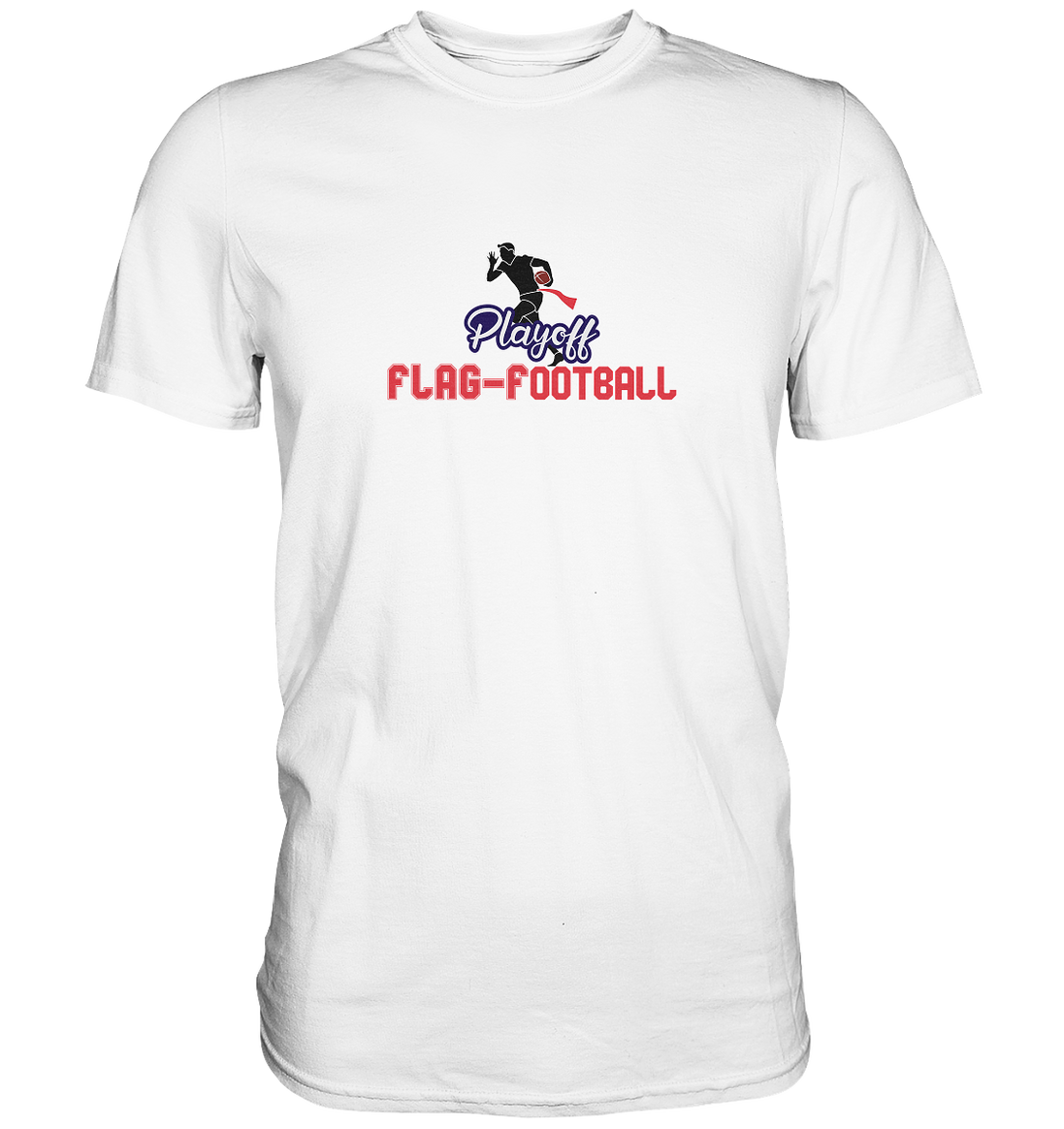 Playoff Flag Football Men red - Premium Shirt