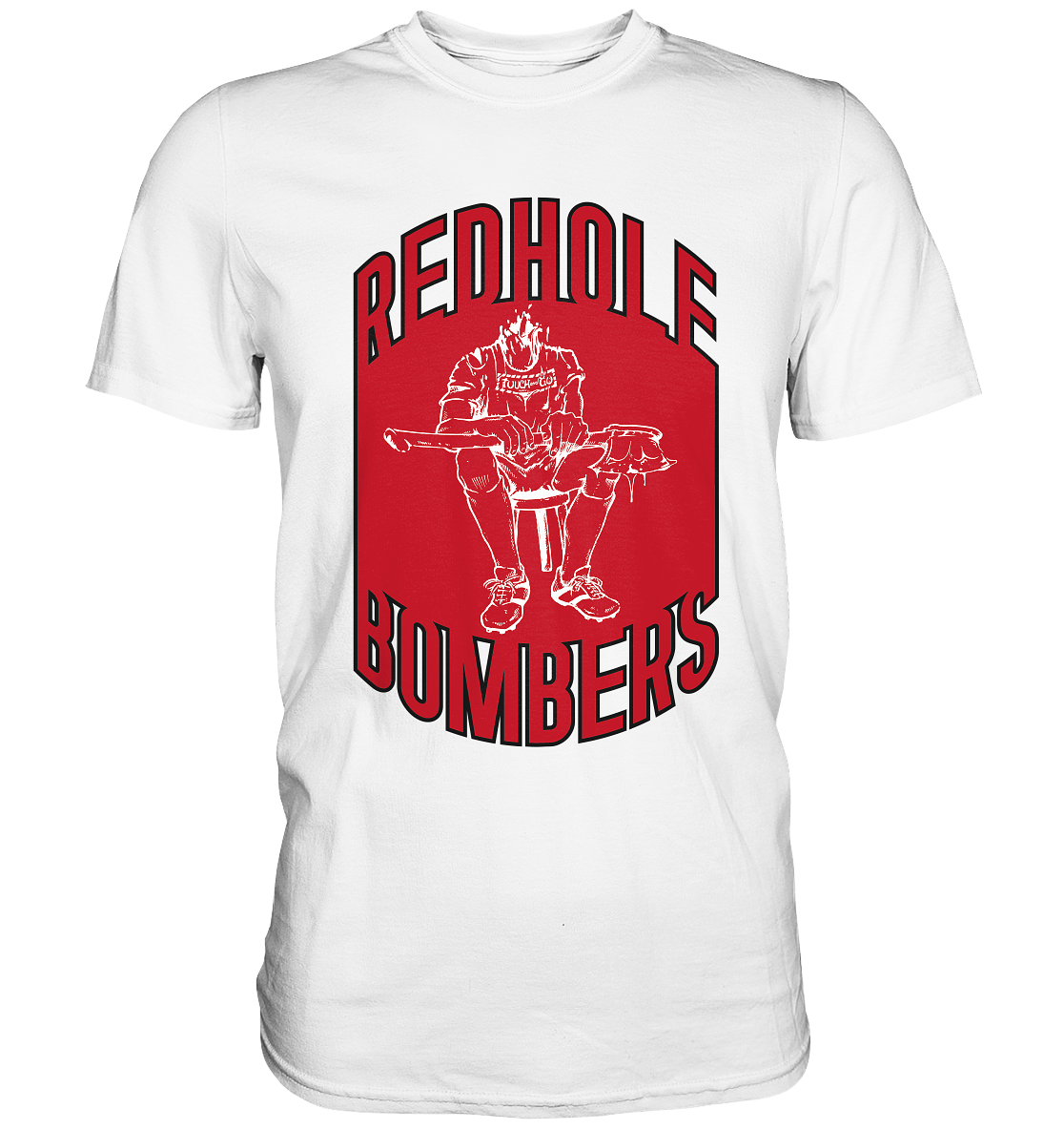 Red Hole Bombers Premium Shirt