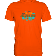 Flag Football Word Bubble - Premium Shirt