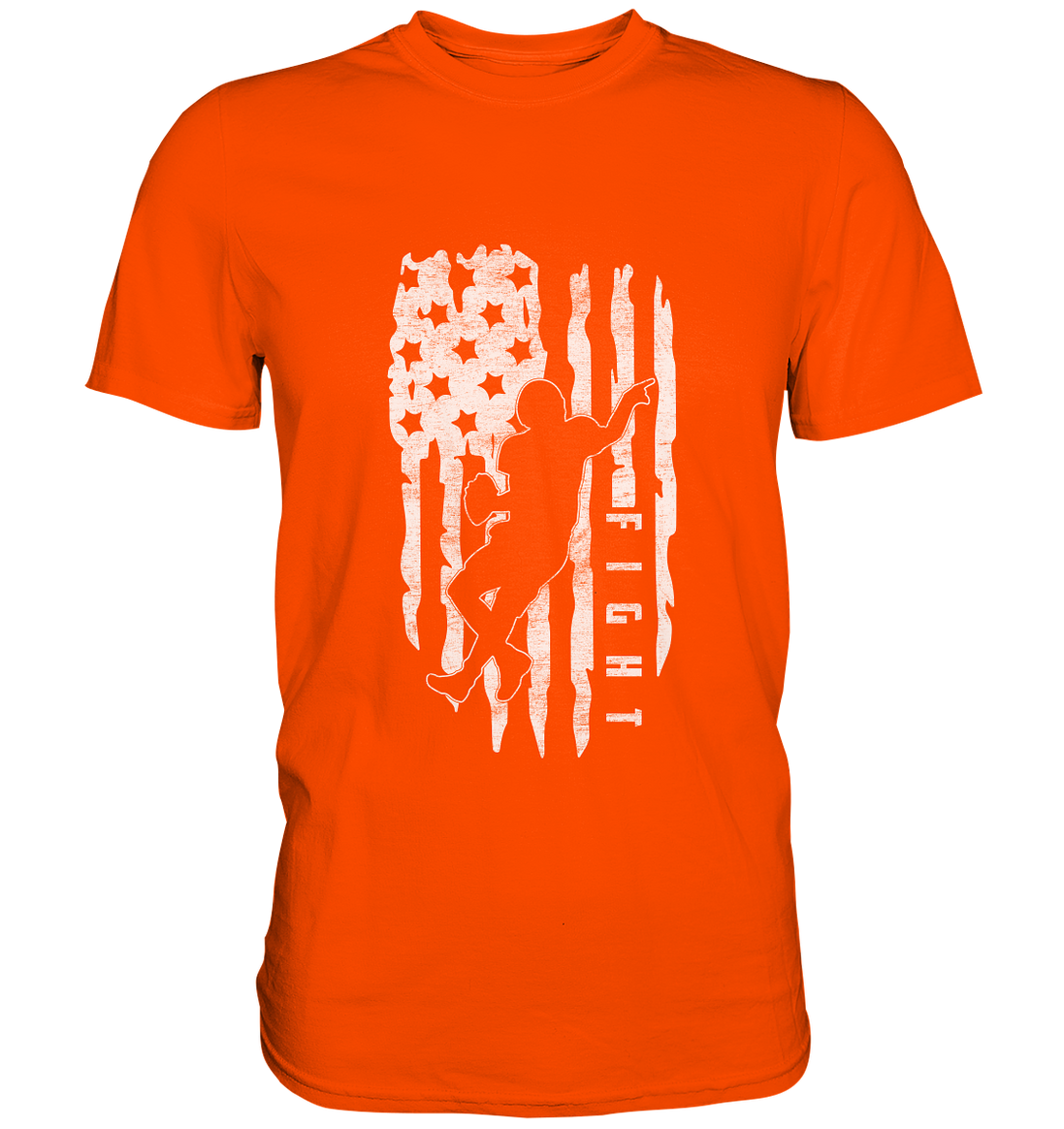 USA Flag Fight - Premium Shirt