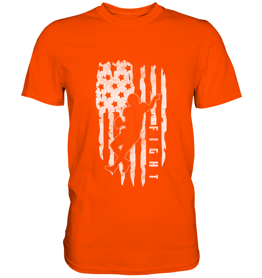 USA Flag Fight - Premium Shirt