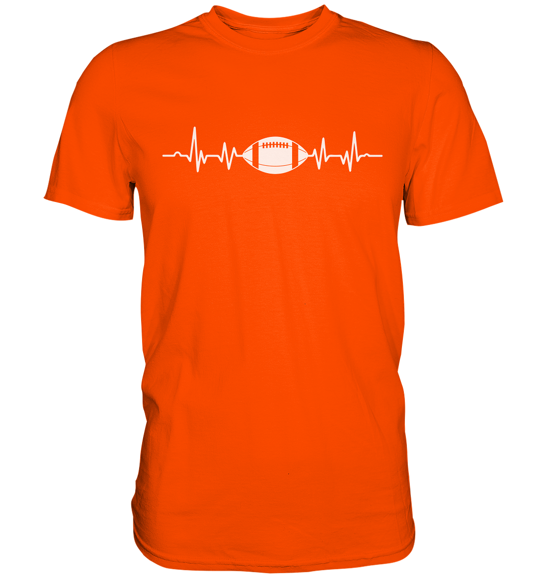 Football Heartbeat - Premium Shirt