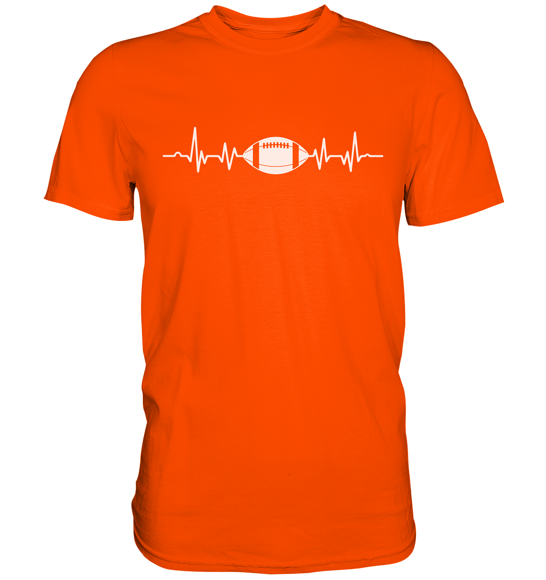 Football Heartbeat - Premium Shirt