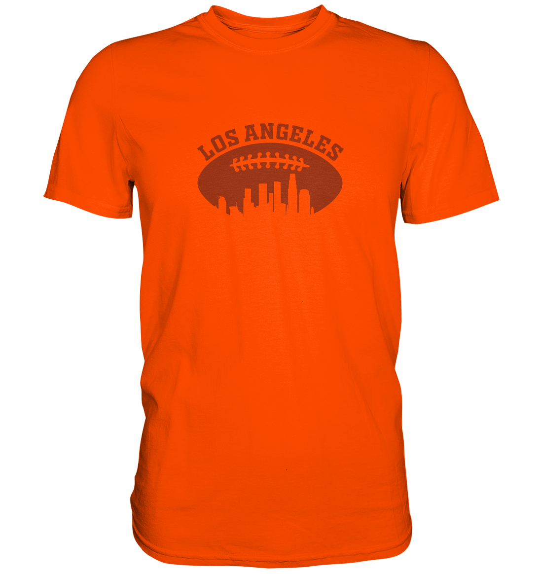 Los Angeles Football Silhouette - Premium Shirt