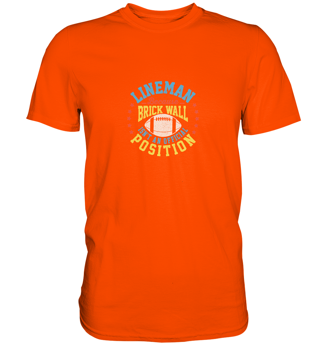Lineman Brick Wall - Premium Shirt