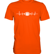 Football Heartbeat - Premium Shirt