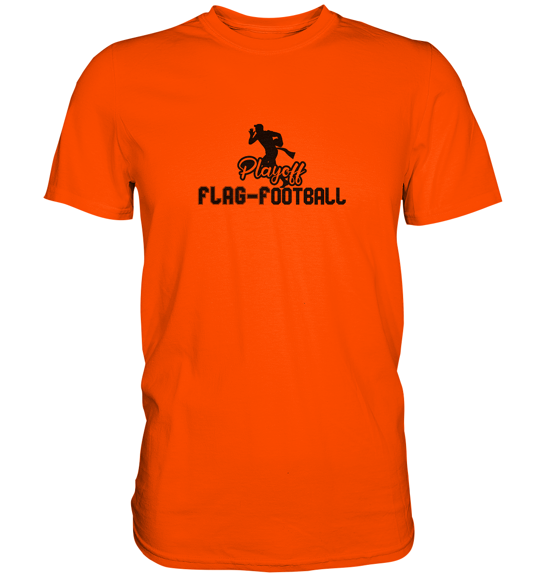 Playoff Flag Football Men Black - Premium Shirt