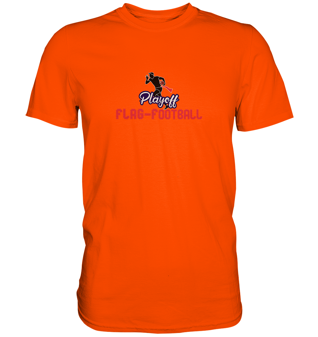 Playoff Flag Football Men red - Premium Shirt