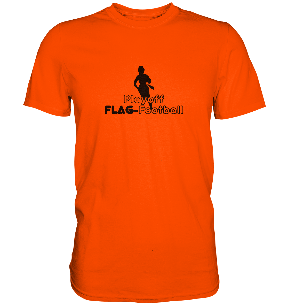 Playoff Flag Football  Women black  - Premium Shirt