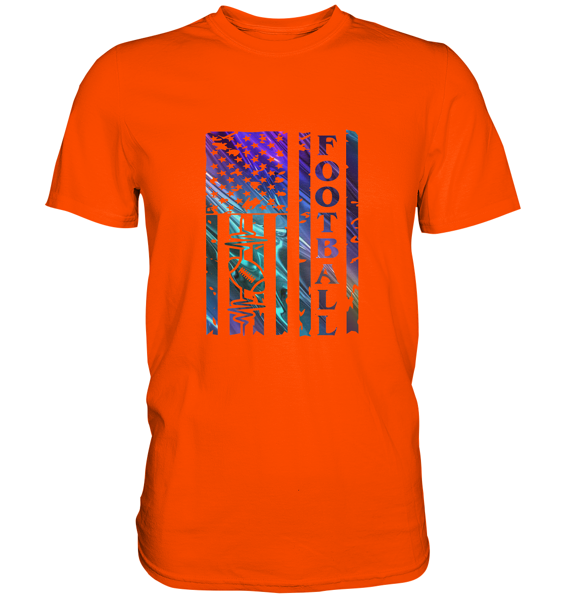 USA Football Flag  - Premium Shirt