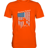 American Football Banner - Premium Shirt