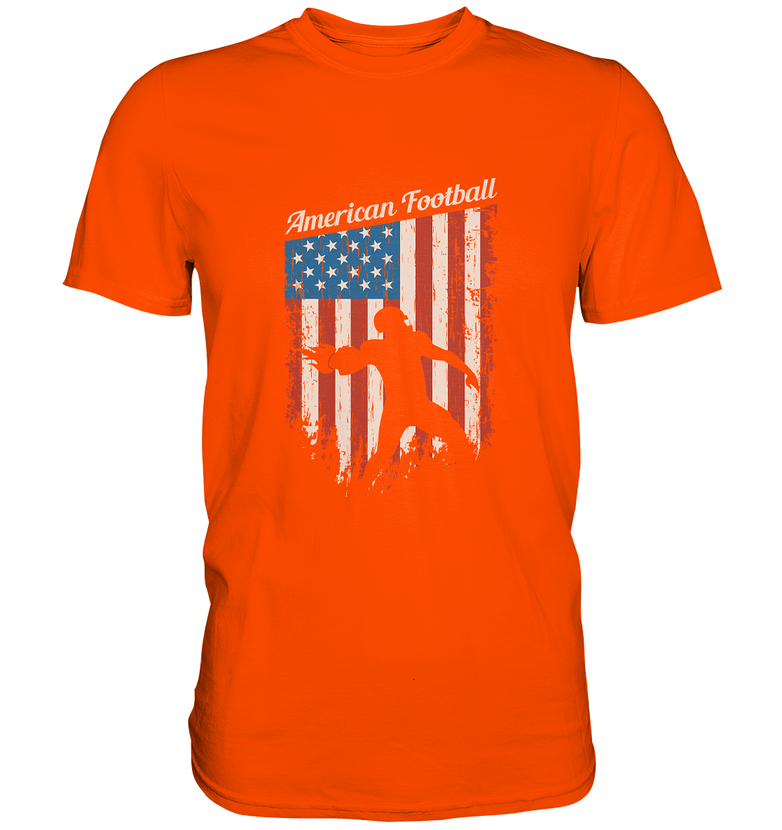 American Football Banner - Premium Shirt