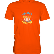 Lineman Brick Wall - Premium Shirt