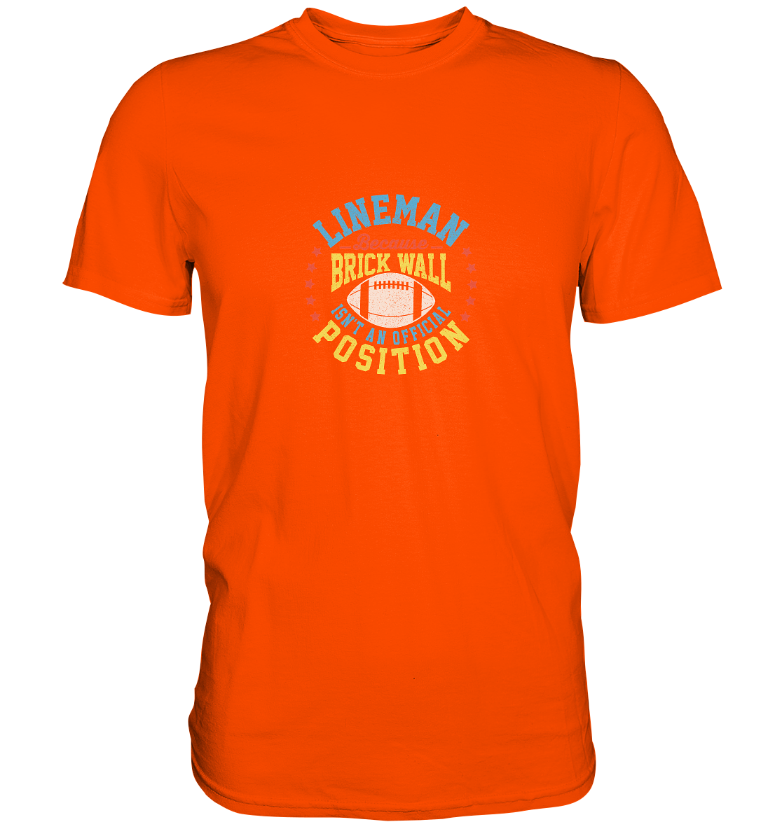 Lineman Brick Wall - Premium Shirt