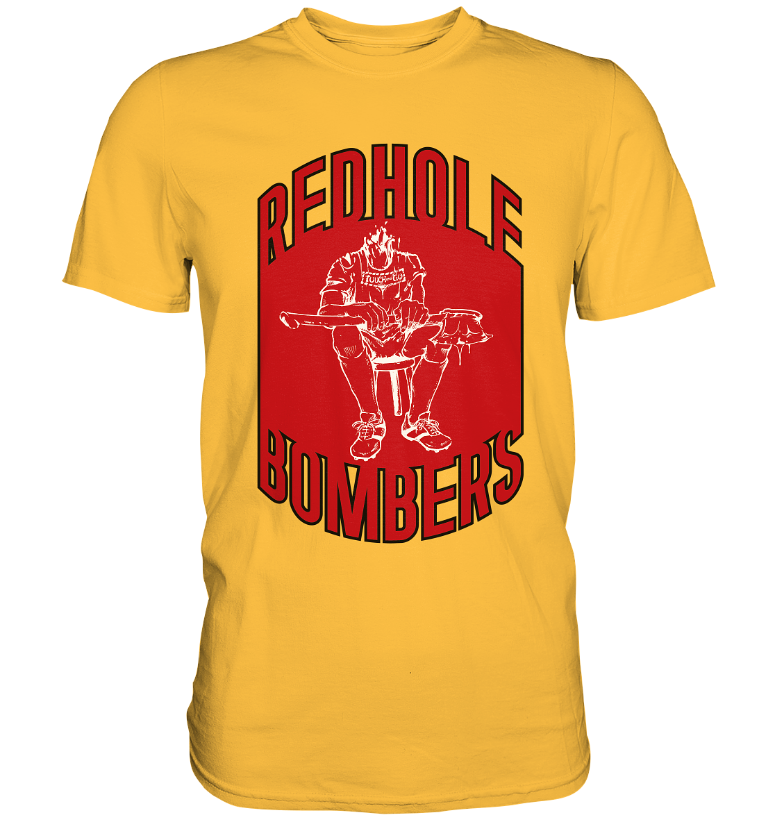 Red Hole Bombers Premium Shirt
