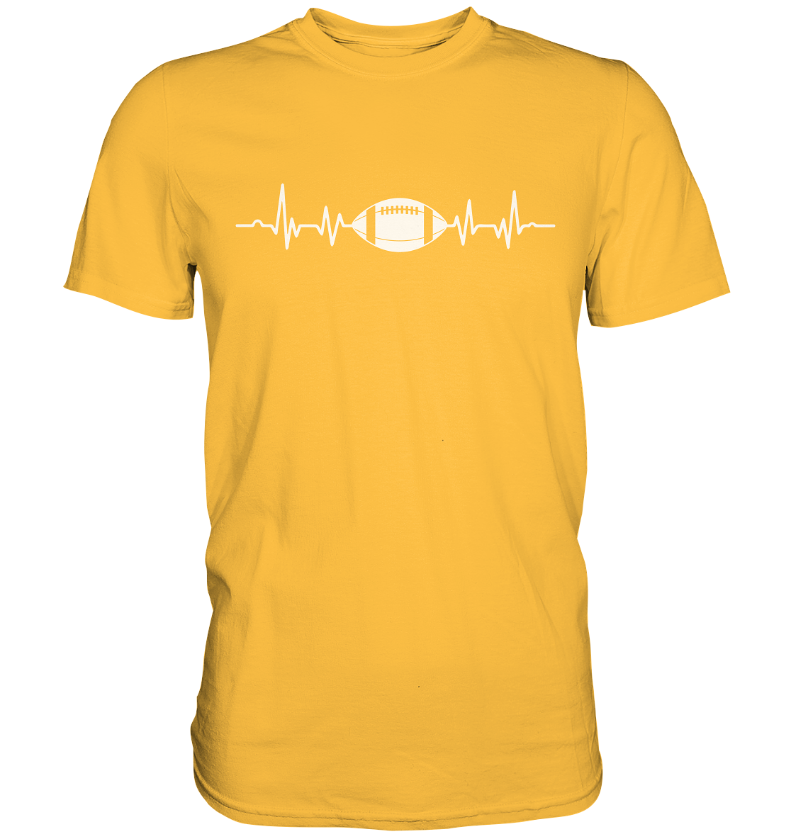 Football Heartbeat - Premium Shirt