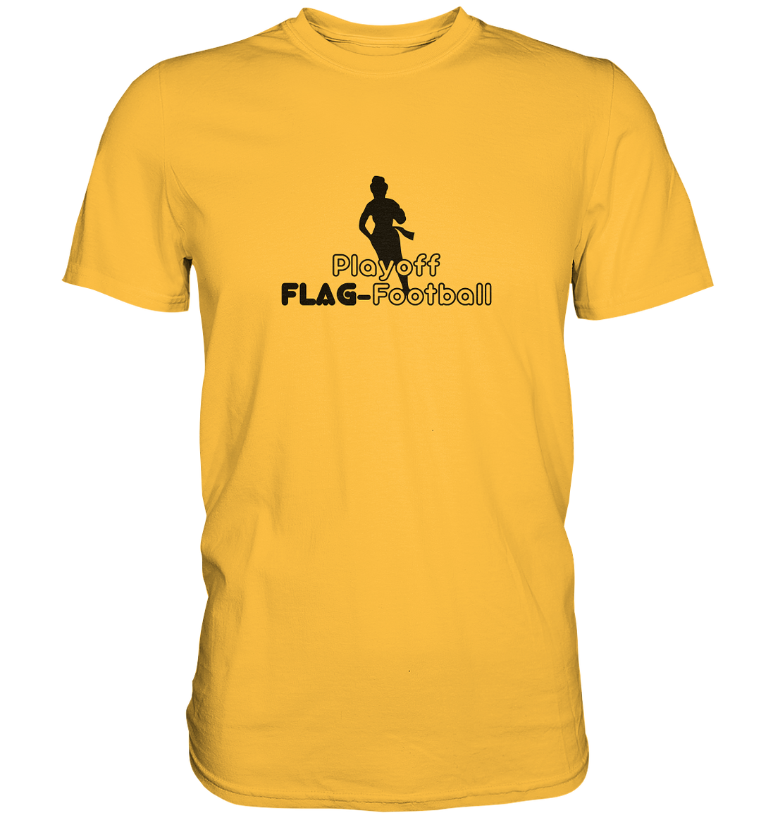 Playoff Flag Football  Women black  - Premium Shirt