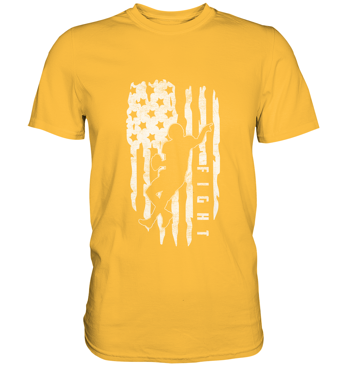 USA Flag Fight - Premium Shirt