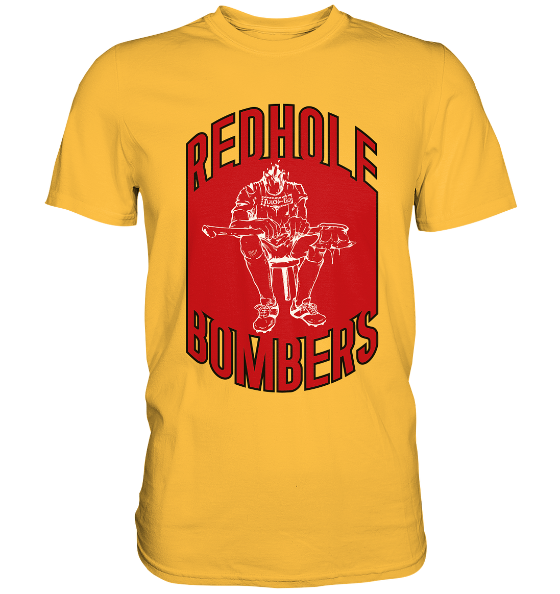 Red Hole Bombers Premium Shirt