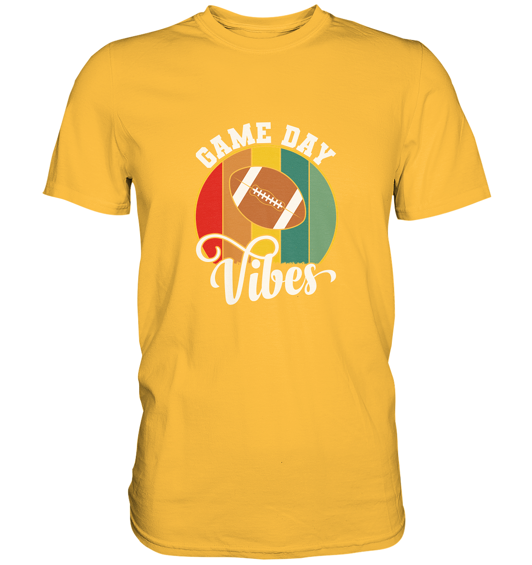 Game Day Vibes White - Premium Shirt