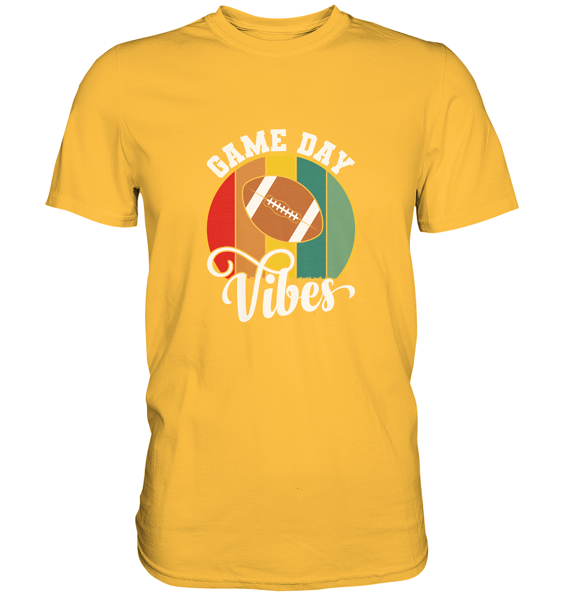 Game Day Vibes White - Premium Shirt