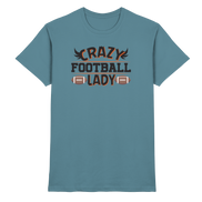 Crazy Football Lady - Premium Shirt