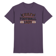 Crazy Football Lady - Premium Shirt