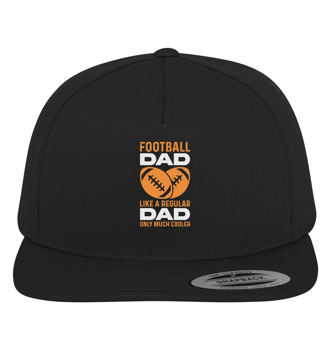Football Dad Much Cooler - Premium Snapback