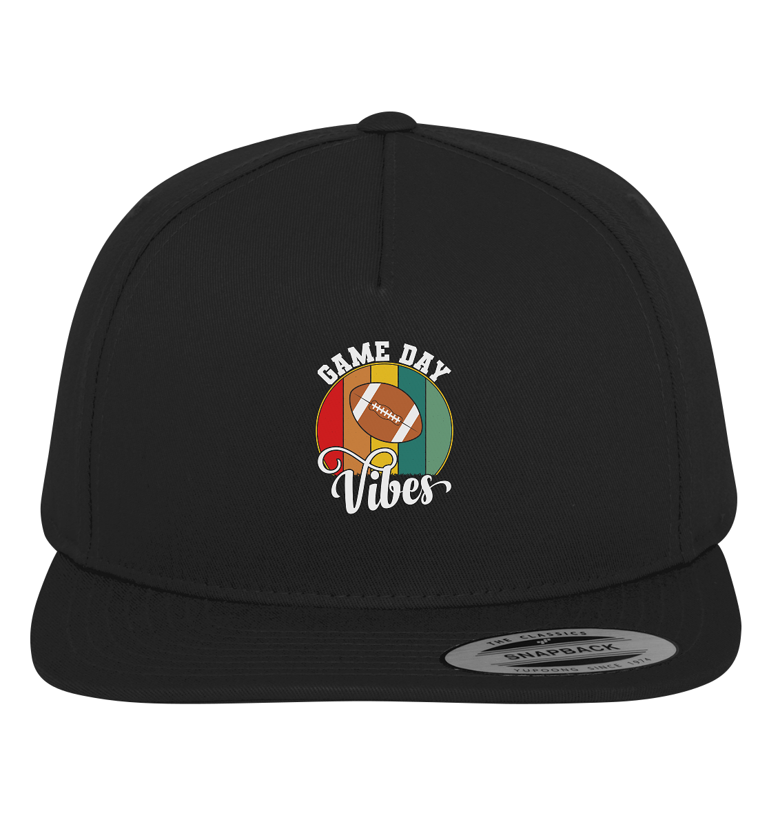 Game Day Vibes White - Premium Snapback