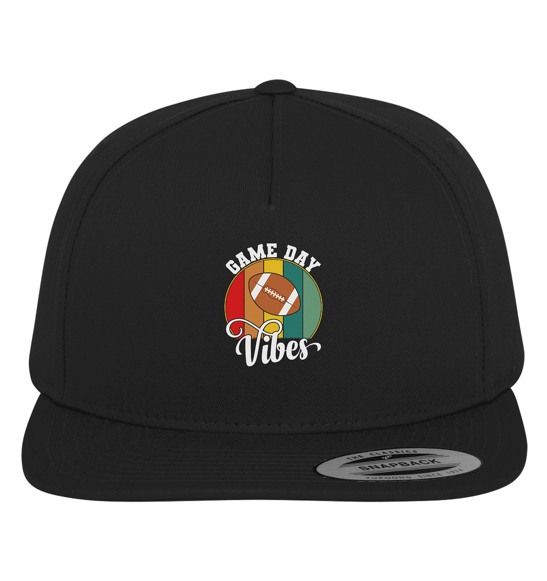 Game Day Vibes White - Premium Snapback