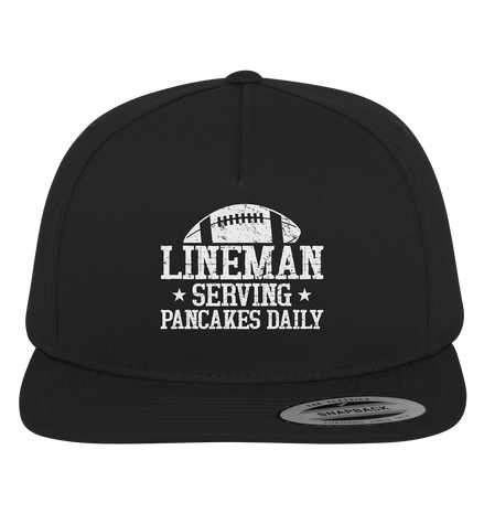 Lineman Serving Pancakes - Premium Snapback