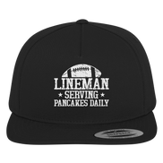 Lineman Serving Pancakes - Premium Snapback