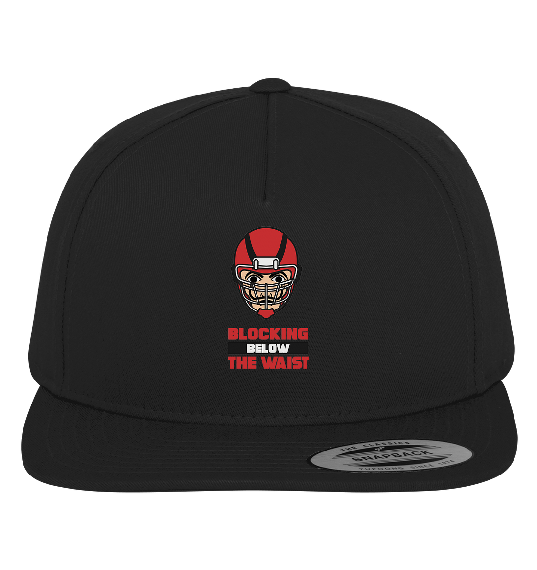 Blocking Below The Waist - Premium Snapback