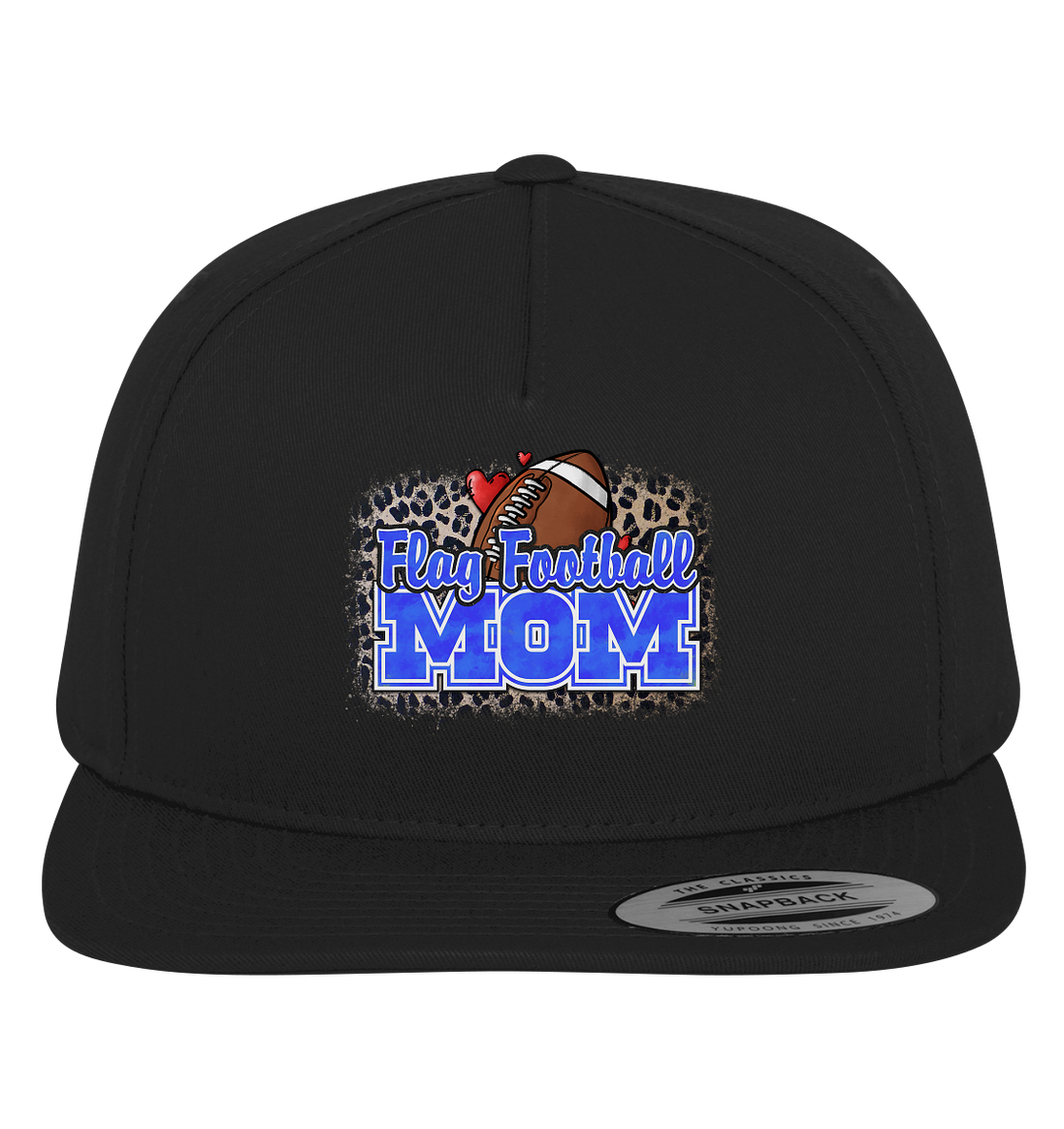 Flag Football Mom - Premium Snapback