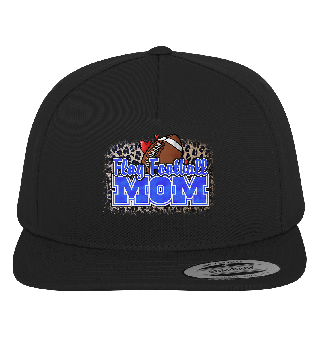 Flag Football Mom - Premium Snapback