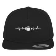 Football Heartbeat - Premium Snapback