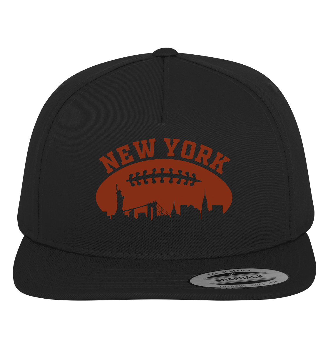 New York Football Silhoutte  - Premium Snapback